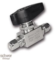 两通高压球阀 (6.000 PSI)